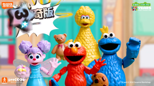 Bruco / Blokees Sesame Street Series 1- Elmo Cookie Monster Big Bird Abby preCOOL Model Kit / Building Toy