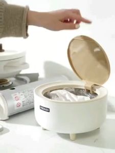 Tempat Sampah Aesthetic Tong Sampah Dapur Kamar Serbaguna rash Bin High Pressing Size S