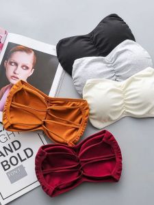 เสื้อครอปสายเดี่ยวแบบสวมหัวไม่มีสาย ป้องกันแสง ทรงเข้ารูป แขนกุด ผ้าโพลีเอสเตอร์ ทรงปกติ ฤดูร้อน 2024 ฤดูใบไม้ร่วง