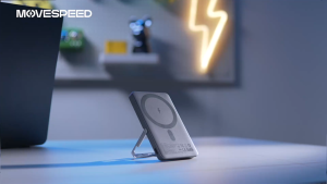 MOVESPEED YSPBW05: 5000mAh Magnetic Wireless Powerbank with Dual Fast Charging Advanced Cooling and Strong Magnetic Grip