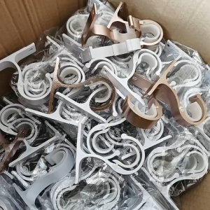 Tiang Gorden Bracket Aluminum Alloy /Hook Penyangga Tiang Batang Gorden/Curtain Rod Brackets/Braket Gorden/Home Decor Accessories