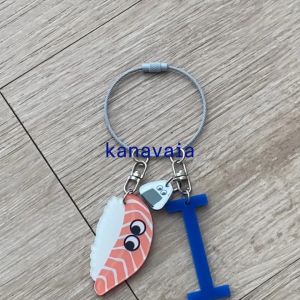 Kanavaia Customizable Letter Acrylic Keychain - Set 21 (Nigiri Sushi)