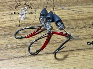 ชุดเบ็ดการ์ดใต้น้ำดัด L 1930ss พร้อมใช้งาน Byคนบ้า-ตกปลา