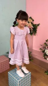 Two Mix - Jenie Baju Dress Anak Cewek Perempuan Lebaran 1-12 Tahun 4394