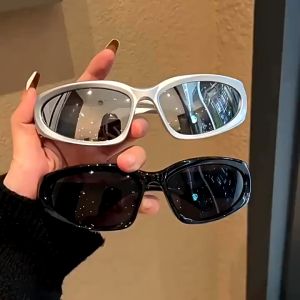 COD❤️Kacamata Y2K Steampunk Hitam Bersepeda Cyberpunk Hip Hop Punk Gaya Retro Eropa Olahraga Wanita Dan PriaPL-H019 Kacamata Steampunk Hitam Bersepeda Cyberpunk Hip Hop Punk Gaya Retro Olahraga Wanita/Pria