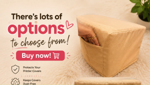 WASHABLE PRINTER DUST COVER FOR L5390 | REUSABLE & NON-FADING FABRIC | INQUIRE FOR OTHER MODELS