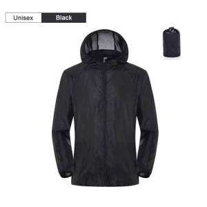 Men Women Waterproof Hiking Climbing Clothes Sun Protection Waterproof Jacket Quick Dry Waterproof Rain Wind Breaker Coat