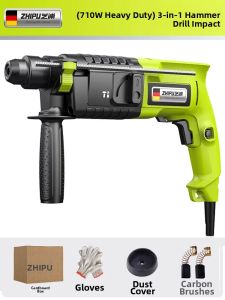 Zhipu | High Power Multifunctional Lightweight Impact Drill