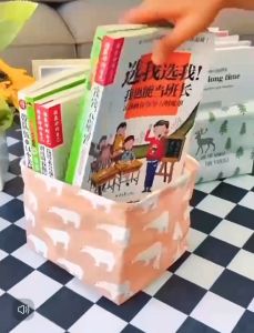 ZH254 Desktop Storage Basket Multifunctional Desktop Organizer Table Box