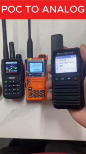 YMAO U82 POC Network Radio 5000KM No Distance Limit Analog U/VHF Dual Mode Global Walkie Talkie 10W 6000mAh Long Standby Two Way Radio