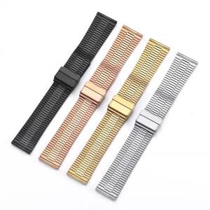Stainless Steel Band for Samsung Galaxy Watch 8 Classic 40mm 44mm 46mm Silver Black Strap for Galaxy Watch 9 Business Bracelets