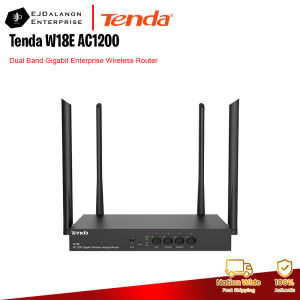 Tenda W18E AC1200 Dual Band Gigabit Enterprise Wireless Router | EJDalanon Enterprise
