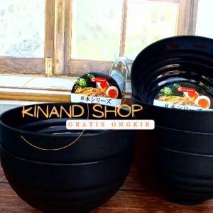 6 mangkuk murah ramen plastik bulat ulir terlaris