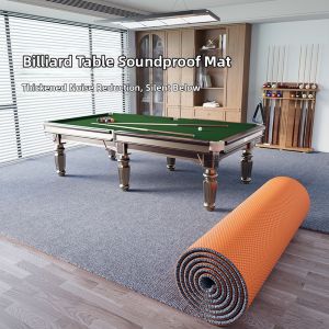 Smefy | Soundproof Shock Absorbing Carpet Floor Mat for Indoor Billiards Tables