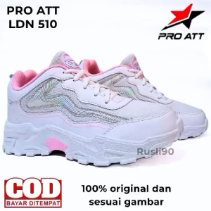 Sepatu PRO ATT Original 37-40 Running Putih Sneakers Wanita LDN 510