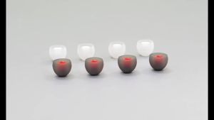 Silicone Replacement Ear Tips untuk Earbuds 3 Pasang dengan Kotak Penyimpanan Eartips for Life P2 P3 a20i TWS Tips Earplugs