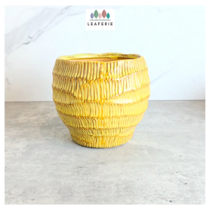 The Leaferie Prairie Flowerpot . flowerpots . flower pot . plant pots . planter . planters . Ceramic . Plants