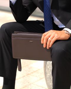 Túi clutch nam cao cấp da thật LECOS - LC5