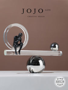 Simple Luxury Entrance Decorative Accessories TV Cabinet Display Chinese Style Static Object Home Decorations Jojos Life PD