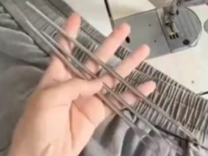 3pcs Elastic Rope Threader Tool Needle Elastic Threader For Waist Rope and Hat Rope Threading Device