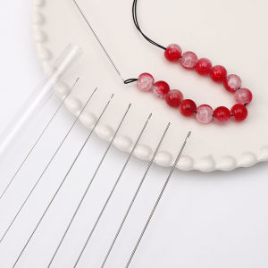 7pcs Multiple Size Beading Needles Stainless Steel Tools Pins for Beads Threading String Jewelry Bracelet Necklace Craft Making