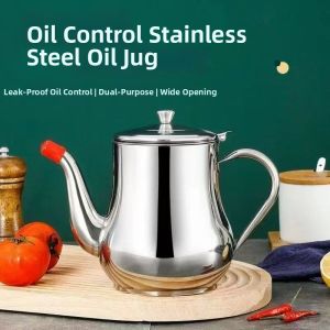 BAIXITANG | Thick Stainless Steel Filtered Oil Bottle