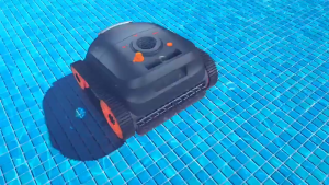 Automatic Robotic Pool Vacuum Cleaner Wall Climbing Scrubber Brush Smart Navigation Robot Swimming Pool Cleaning Tool Cordless swimming pool vacuum cleaner robot