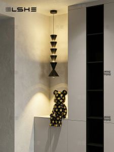 LSHE | High-grade Aesthetic Foyer Hallway Corner Bedroom Decorative Pendant Light