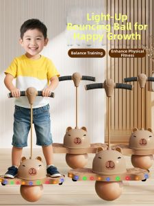 WUUJIA+ | Light-up Bouncing Ball Balancing Sensory Training Toy