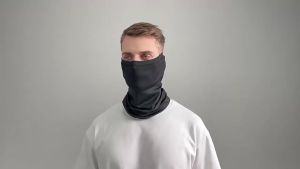 Ice Silk UV Protection Summer Neck Gaiter Breathable Multi-purpose Magic Bandana Face Cover Cycling Motorcycle Fishing Outdoor