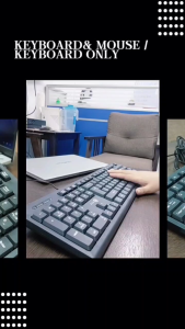 V2S KM100 Plug and Play Interface USB Wired Keyboard for Laptop Desktop PC