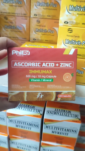 Ascorbic Acid + ZINC as Sodium Ascorbate + Zinc IMMUMAX 100 Caps