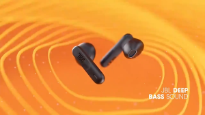 WAVE 300 TWS Bluetooth V5.0 Wireless Earbuds Bluetooth Earphones with Stereo Mic and Charging Box bass earphone JBL蓝牙耳机
