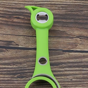 Pembuka Botol & Kaleng Multi Fungsi 6-in-1 Alat Serba Guna untuk Membuka Tutup Botol Bir Minuman Soda dan Kaleng Makanan