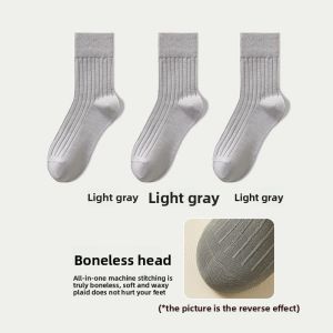 miiow | Mens Mid-calf Cotton Socks Anti-Odor Absorbent Antibacterial Sports Socks Warm Floor Socks Catman Brand New 2025 Style