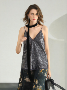 COCOBELLA | Luxury Sparkle Strap Vest