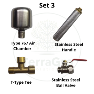 TURBO POWER Air Chamber Tank Type 767 for Sprayer Pump Increases Spray Water Pressure Faster & Stronger Compatible All Models