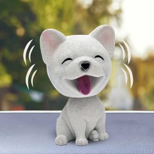 Cute Car Interior Accessories Nodding Puppy Toys Dashboard Decor Shaking Head Dog Ornament Gift