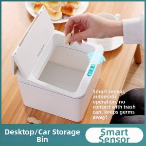 Smart Sensor Electric Desktop Trash Can