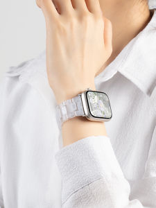 Apple Watch Sports Bands Thời Trang Dẻo Pha Lê Thiết Kế Mùa Tiên Cá Dây Ván Ngọc Bích Nữ Phärdagf2 Mới Màu Pastel