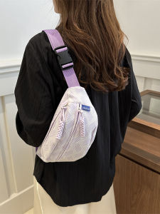 Outdoor Casual Large Capacity Sports Crossbody Bag Mens Fashion Waist Pack Womens Commuter Chest Bag Lightweight Travel Backpack