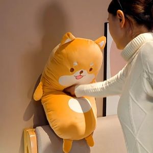 หมอนกอด หมอนข้างสุขภาพ หมอนข้างใยสังเคราะห์ผ้าหุ้มขนนิ่มลวดลาย 60cm การออกแบบซิป ถอดออกได้