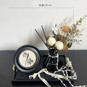 Rose Fragrance Aromatherapy No-Flame Odor Eliminator Ornament Hotel Front Desk High-End Artificial Flowers Bedroom Decor Gifts Bathroom Aroma