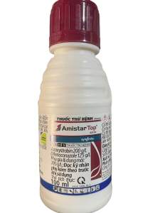 Thuốc trừ nấm bệnh cây trồng AMISTAR TOP 325SC Sản Phẩm Của Tập Đoàn Syngenta Thụy Sĩ trừ đốm đen vàng lá Chai 100ml #amistartop