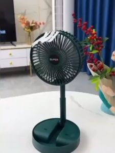 Kipas Angin Meja Lipat Portable & USB Charging: Cocok untuk Kantor & Berkemah