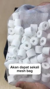 ITOSHI Premium Quality 2kg Ceramic Bio Ring Aquarium Filter Media Fish Bacteria Booster