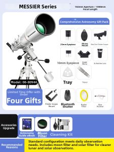 Bresser | High-Power High-Definition Professional Astronomical Telescope Large Aperture