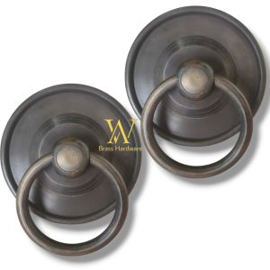 Tarikan Pintu Gebyok Kuningan Motif Gby 090 Antik 2 Pcs