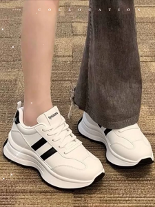korean chunky rubber low cut shoes for womens sneaker white rubber shoes for woman original 2025