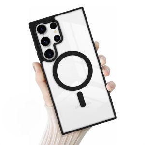 Macsafe Magnetic Case for Samsung Galaxy S25 S24 Ultra S22 Plus S23 FE S25Ultra S25+ S24FE S 25 Magsafe Phone Cover Accessories